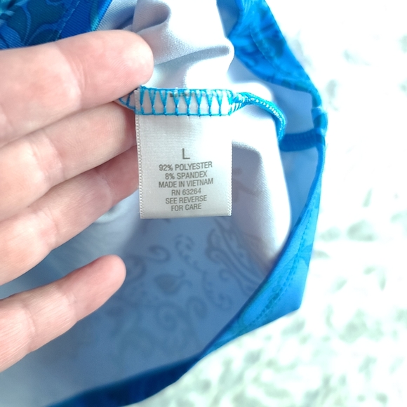 Play Fast Forward Tank Top Blue Size L - Picture 8 of 8